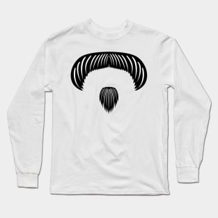 Wide Moustache! Long Sleeve T-Shirt